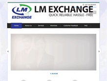 Tablet Screenshot of lm-exchange.com